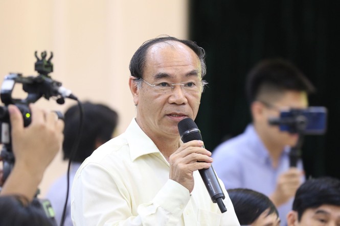 Bộ GD&ĐT họp báo nóng thi THPT 2019: Chưa thấy gian lận có tổ chức - ảnh 1