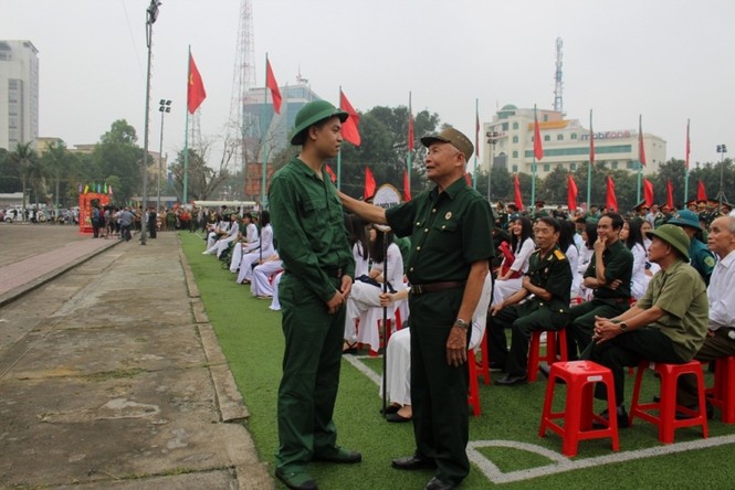 Xúc động Lễ Giao nhận quân năm 2019 tại Nghệ An - ảnh 3