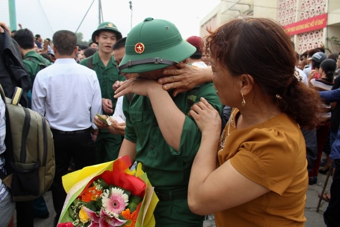 Xúc động Lễ Giao nhận quân năm 2019 tại Nghệ An - ảnh 7