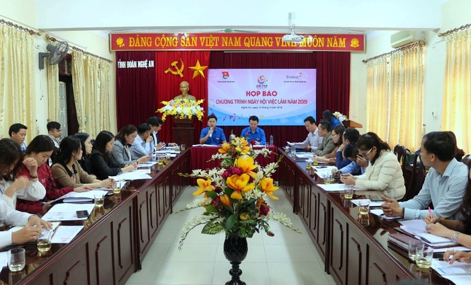 Tỉnh đoàn Nghệ An tổ chức “Ngày hội việc làm năm 2019” - ảnh 2