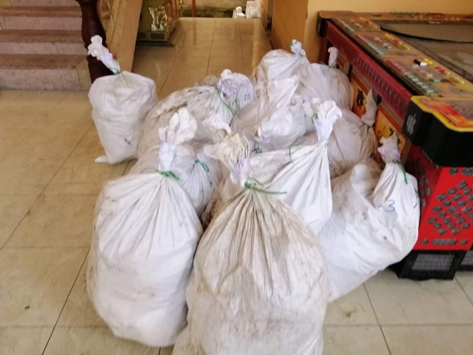 Xét nhà kẻ điều hành đường dây ma túy 700kg ở Nghệ An - ảnh 1