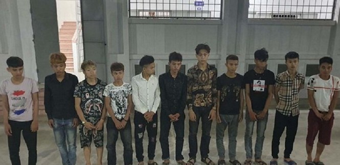 Bắt 11 đối tượng “xin đểu” tiền của tài xế xe đường dài - ảnh 1