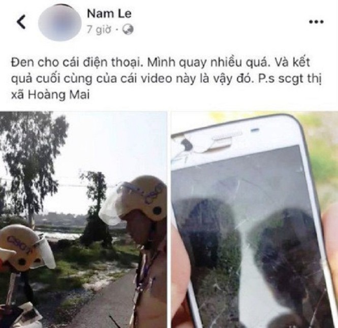 Hai thanh niên bị xử phạt 15 triệu đồng vì xúc phạm CSGT trên Facebook - ảnh 1