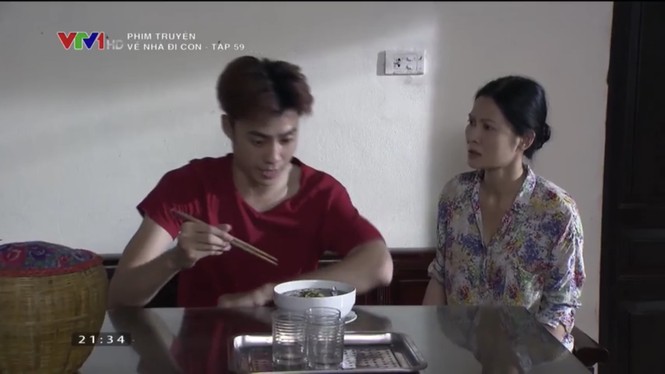 Về nhà đi con tập 59: Bị con trai cô bán hoa sàm sỡ, Ánh Dương tung chưởng - ảnh 4