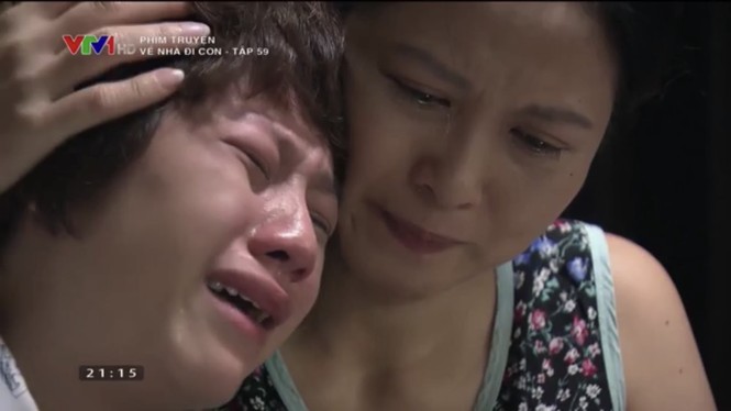 Về nhà đi con tập 59: Bị con trai cô bán hoa sàm sỡ, Ánh Dương tung chưởng - ảnh 3