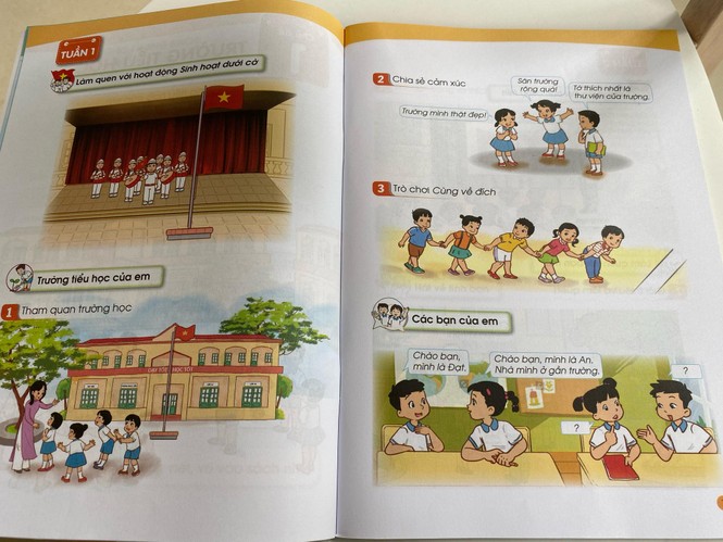 Hé lộ những trang đầu tiên trong bộ sách giáo khoa mới - ảnh 4