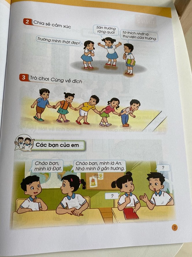 Hé lộ những trang đầu tiên trong bộ sách giáo khoa mới - ảnh 3