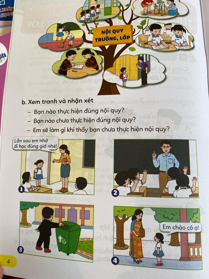 Hé lộ những trang đầu tiên trong bộ sách giáo khoa mới - ảnh 5