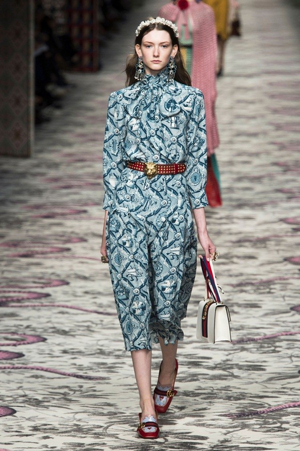 Làn gió tươi mới trong BST Gucci xuân hè 2016 - ảnh 8