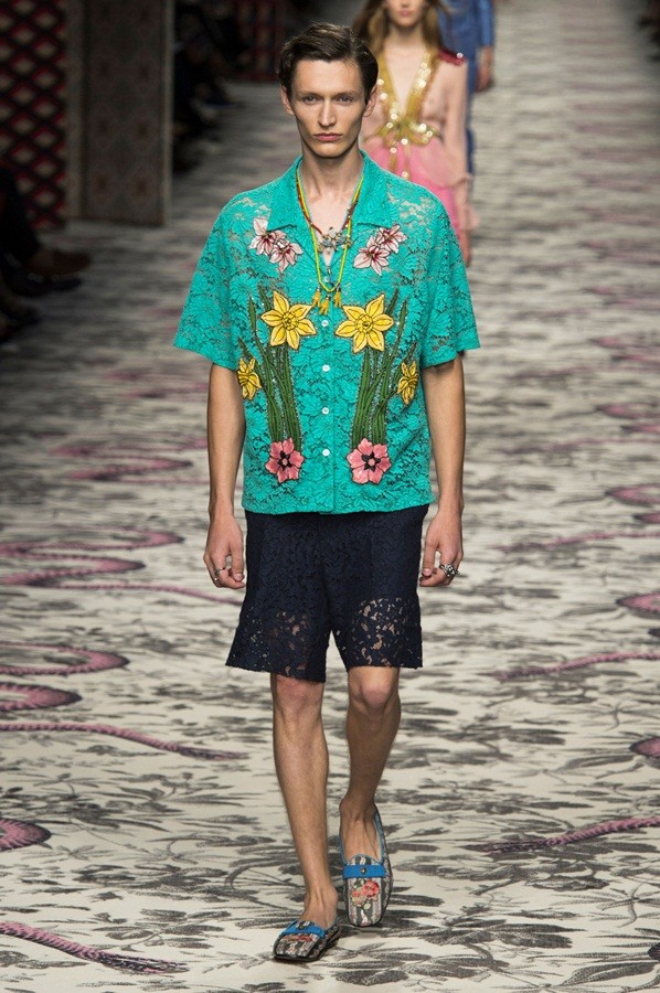 Làn gió tươi mới trong BST Gucci xuân hè 2016 - ảnh 12
