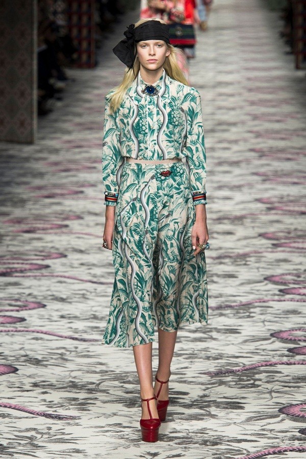Làn gió tươi mới trong BST Gucci xuân hè 2016 - ảnh 15