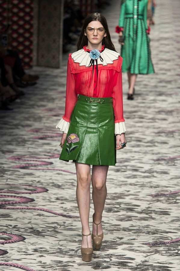 Làn gió tươi mới trong BST Gucci xuân hè 2016 - ảnh 19