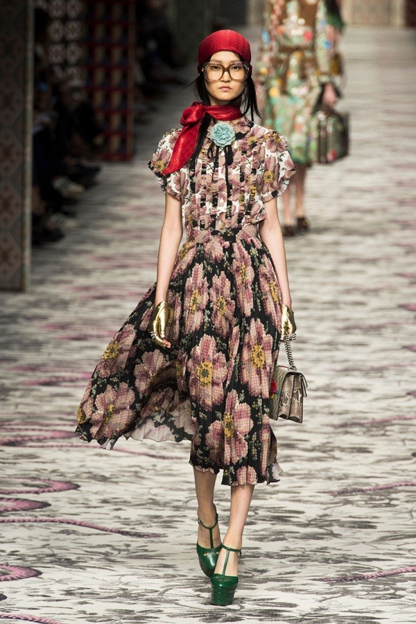 Làn gió tươi mới trong BST Gucci xuân hè 2016 - ảnh 22