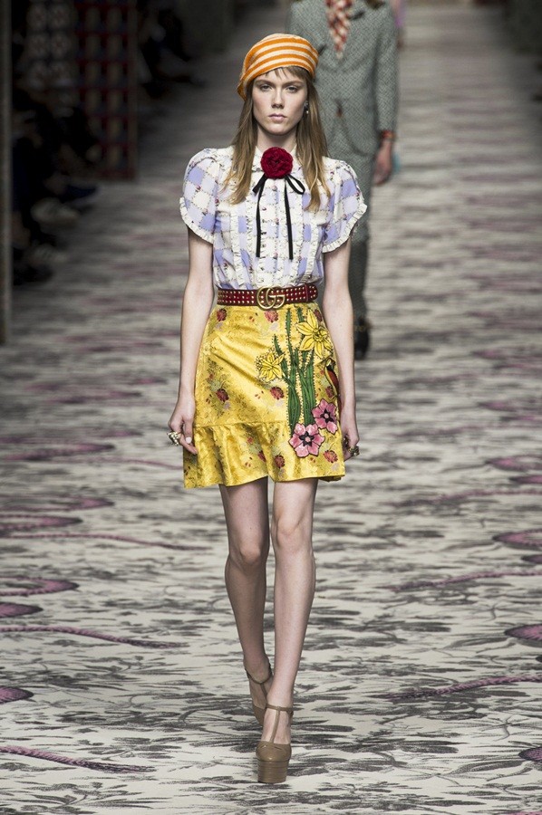 Làn gió tươi mới trong BST Gucci xuân hè 2016 - ảnh 24