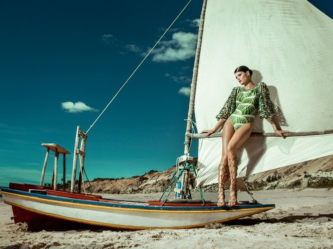 Isabeli Fontana đẹp tựa nữ thần - ảnh 1