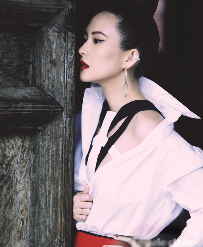 Chương Tử Di đẹp sắc lạnh, quyến rũ - ảnh 7