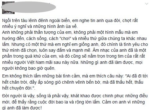 Dân mạng bàng hoàng nghe tin rocker Trần Lập qua đời - ảnh 8