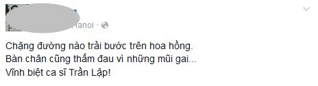 Dân mạng bàng hoàng nghe tin rocker Trần Lập qua đời - ảnh 6