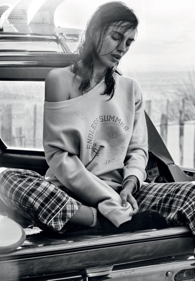 thời trang,siêu mẫu,người đẹp,vẻ đẹp,phong cách,tạp chí,gương mặt,Irina Shayk, Bradley Cooper, vòng eo con kiến, CR7, siêu mẫu xứ bạch dương - ảnh 8