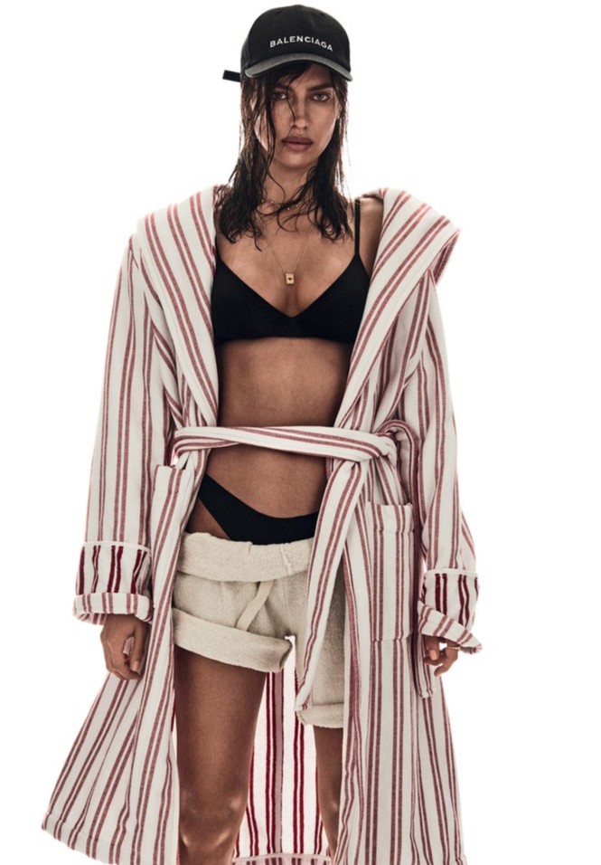 thời trang,siêu mẫu,người đẹp,vẻ đẹp,phong cách,tạp chí,gương mặt,Irina Shayk, Bradley Cooper, vòng eo con kiến, CR7, siêu mẫu xứ bạch dương - ảnh 5