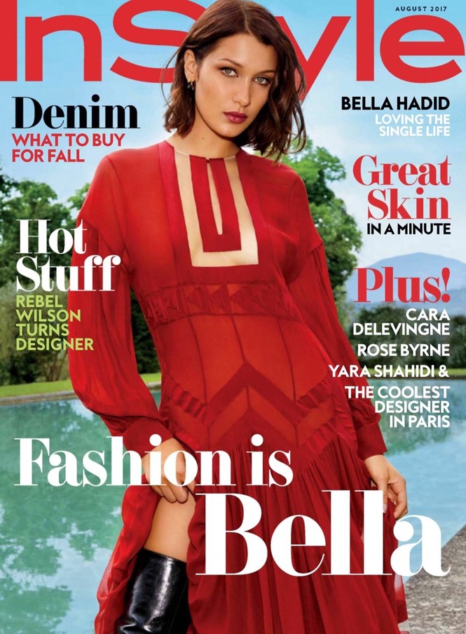Bella Hadid diện váy áo trễ nải gợi cảm - ảnh 1