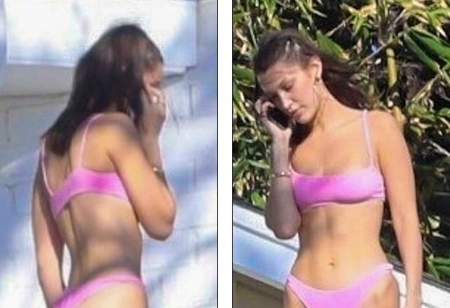 Bella Hadid thả dáng thon ở Malibu - ảnh 5