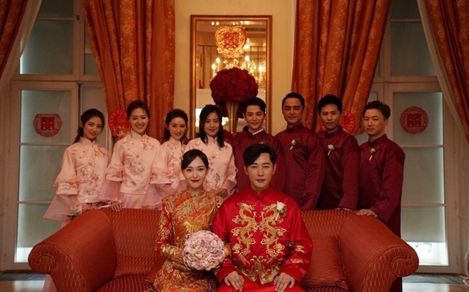 Lễ cưới lung linh của người đẹp phim ‘Bên nhau trọn đời’ ở trời Tây - ảnh 1