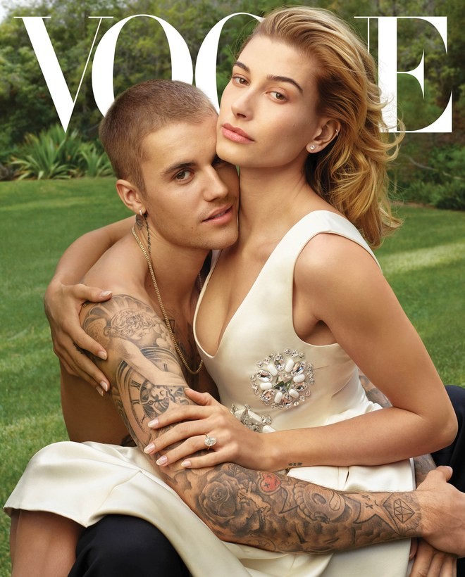 Vợ chồng 'hoàng tử nhạc pop' Justin Bieber nóng bỏng trên Vogue - ảnh 2