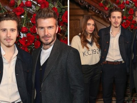 Cậu cả nhà Beckham tình tứ bạn gái hơn tuổi trên biển - ảnh 14