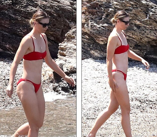 'Búp bê Nga' Maria Sharapova diện bikini thả dáng ở Ý - ảnh 2