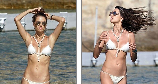 Ngắm Alessandra Ambrosio tươi trẻ ở đảo thiên đường Hy Lạp - ảnh 11