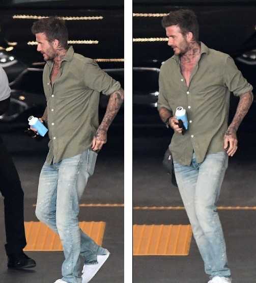 Cô út nhà Beckham bụ bẫm, đá bóng cùng các anh bên bờ biển - ảnh 14