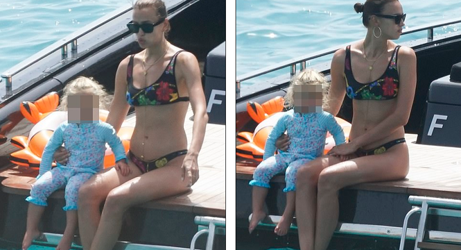 Irina Shayk diện bikini thả dáng siêu mẫu quyến rũ mê mẩn - ảnh 1