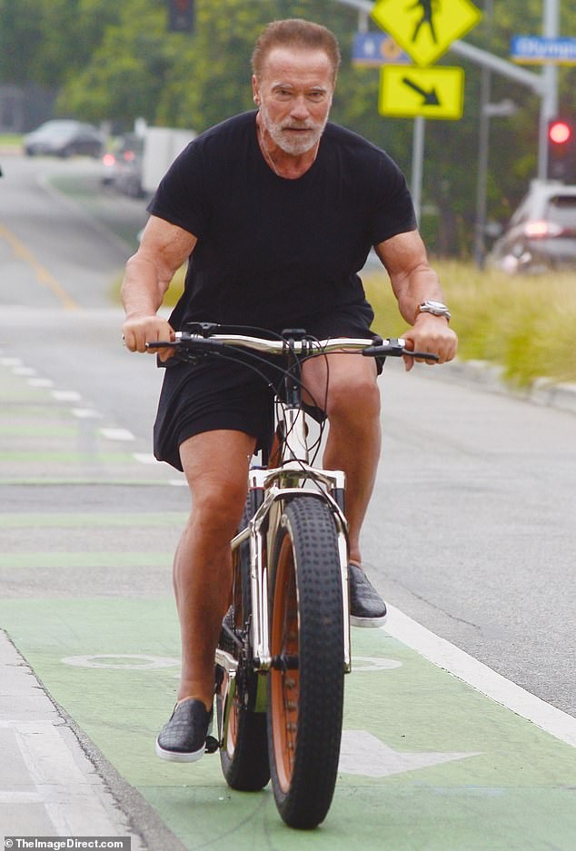 Tài tử 'Kẻ hủy diệt' Arnold Schwarzenegger U80 cơ bắp cuồn cuộn - ảnh 1