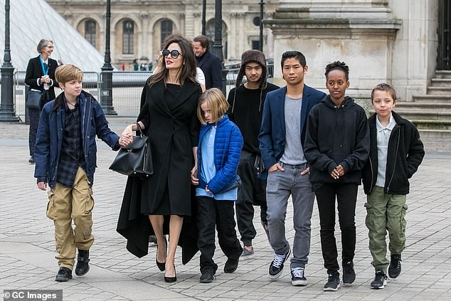 Angelina Jolie cố không khóc khi chia tay con trai Maddox tại Hàn Quốc - ảnh 10