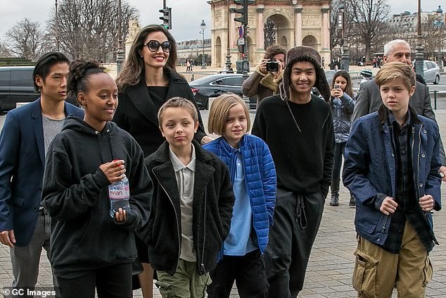 Angelina Jolie cố không khóc khi chia tay con trai Maddox tại Hàn Quốc - ảnh 9