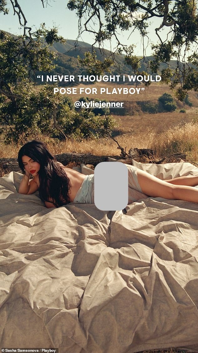 Em út tỉ phú nhà Kardashian nóng bỏng trên Playboy - ảnh 9