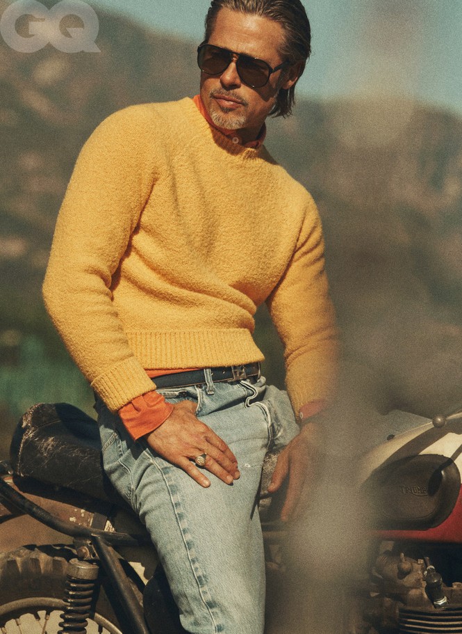 Brad Pitt U60 phong độ bụi phủi hút hồn phái đẹp - ảnh 2