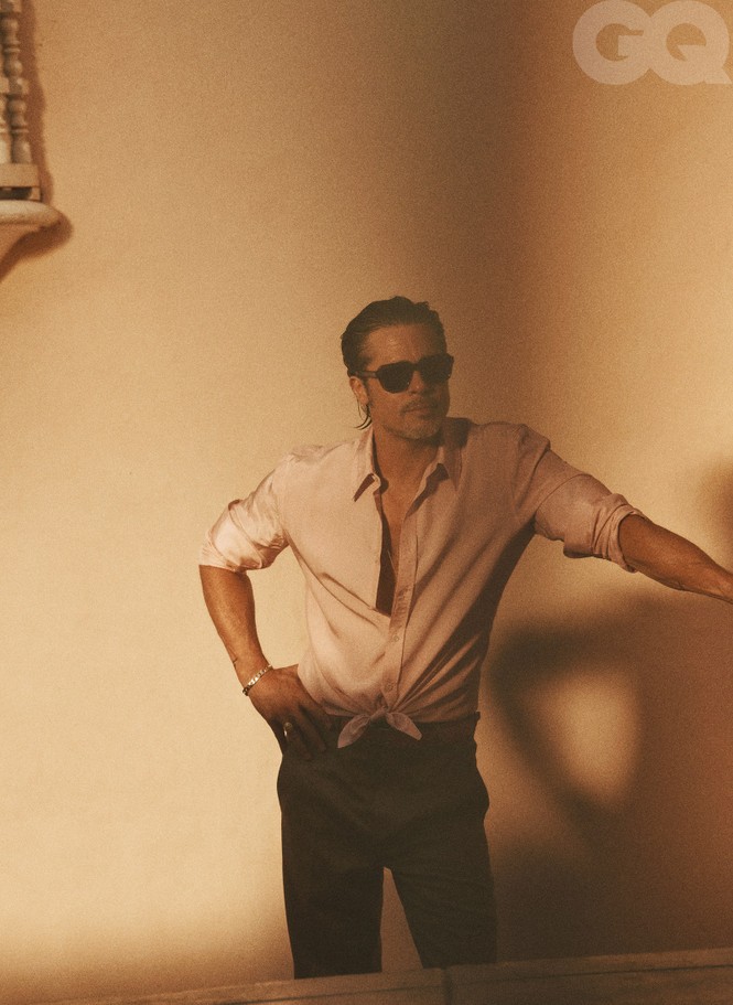 Brad Pitt U60 phong độ bụi phủi hút hồn phái đẹp - ảnh 11