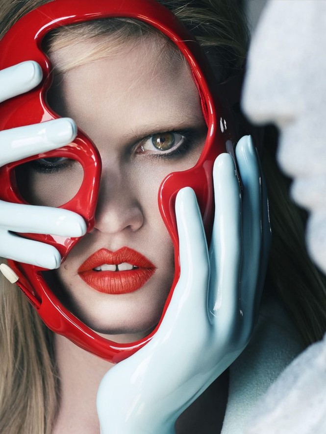 Mỹ nhân 'ngực khủng' Lara Stone táo bạo quyến rũ hút hồn - ảnh 15