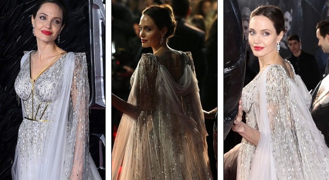 Angelina Jolie tỏa sáng lộng lẫy như nàng tiên trên thảm đỏ - ảnh 7