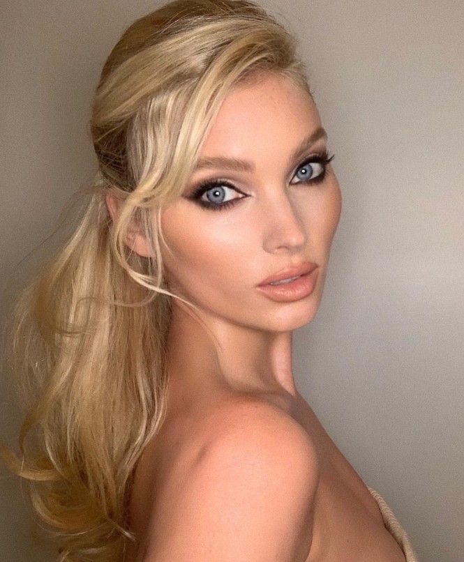 'Búp bê Thụy Điển' Elsa Hosk mặc nội y khoe eo 58cm nhỏ xíu khó tin - ảnh 7