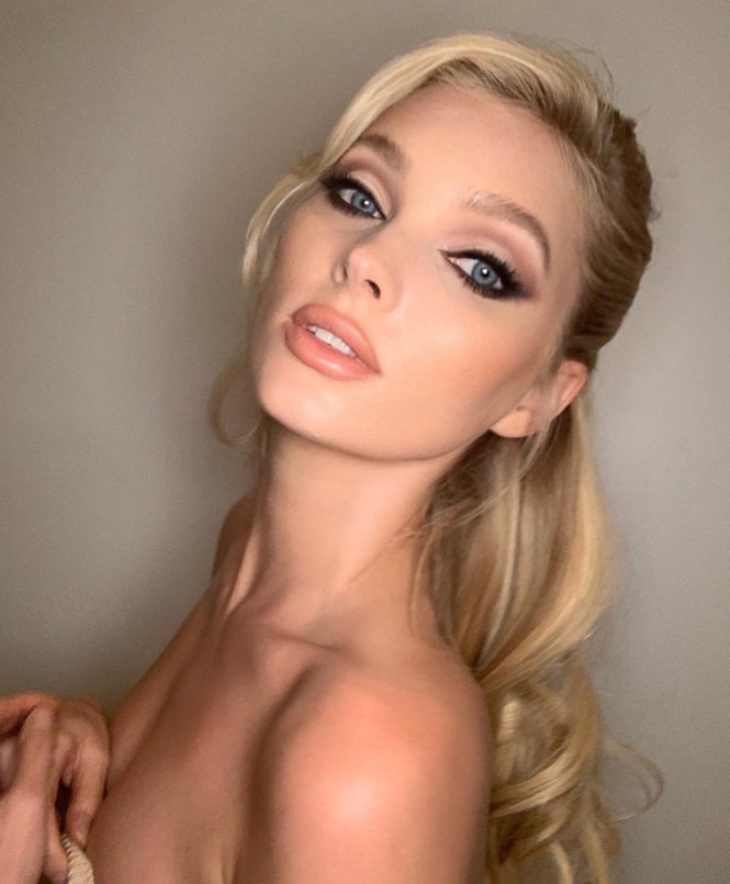 'Búp bê Thụy Điển' Elsa Hosk mặc nội y khoe eo 58cm nhỏ xíu khó tin - ảnh 9