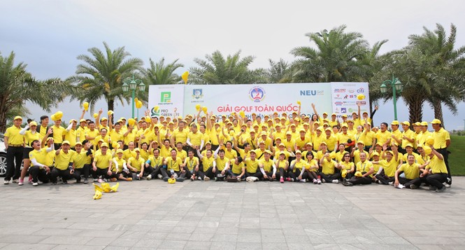 Giải Golf toàn quốc cựu học viên, sinh viên Trường Đại học Kinh tế Quốc dân - ảnh 1