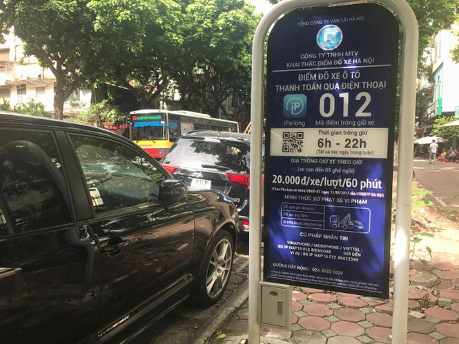iparking, đỗ xe, thu phí, trông xe, lý thường kiệt - ảnh 1