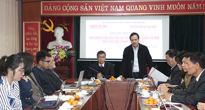 đặng hùng võ, sở vhtt, hà nội ngô văn nam, bộ quy tắc ứng xử, văn hóa chung cư - ảnh 1