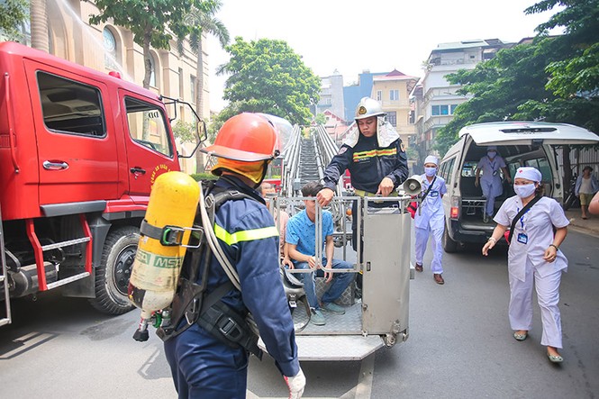hà nội, phòng cháy, cháy nổ, đống đa, ô chợ dừa, cháy nổ, chập điện, chung cư, PCCC, đỗ tuấn anh - ảnh 1