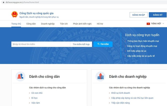 Năm 2020 nộp tiền phạt vi phạm giao thông qua dịch vụ công trực tuyến - ảnh 1