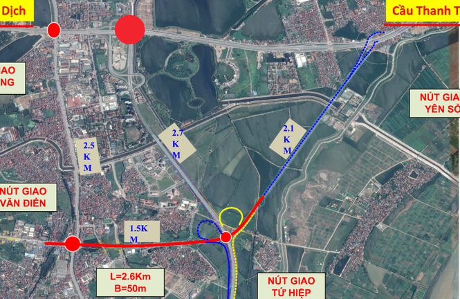 Hai phương án “đại phẫu” nút giao Pháp Vân - ảnh 2