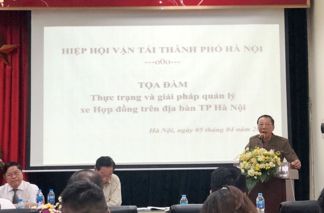 Đại diện Cục CSGT: Không quản được nên mới có xe hợp đồng trá hình - ảnh 1